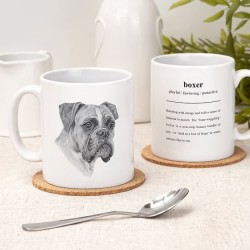Boxer Ceramic Mug - Designed & Hand Finished in the UK 