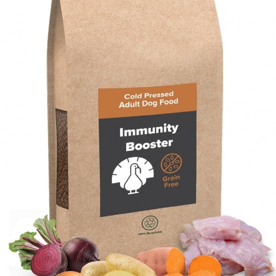 Cold Pressed Immunity Boost Dog Grain Free Dog Food with Spirulina Cold Pressed Immunity Boost Dog Grain Free Dog Food with Spirulina