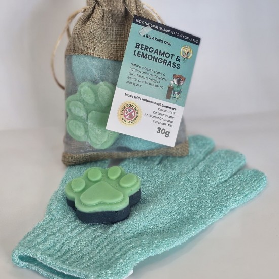 No Flies on Me Bergamot & Lemongrass Dog Shampoo Bar by Tilly and Family