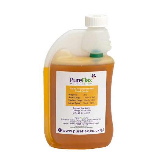 PureFlax Linseed/Flaxseed for Dogs Grown & Cold Pressed in the UK PureFlax Linseed/Flaxseed for Dogs Grown & Cold Pressed in the UK