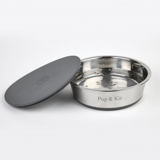 Lid-it Dog Bowl & Stay-Fresh Lid 