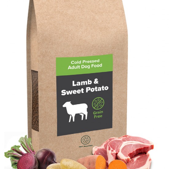 Cold Pressed Lamb & Sweet Potato Grain Free Dog Food Cold Pressed Lamb & Sweet Potato Grain Free Dog Food