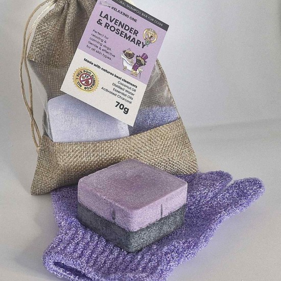 The Relaxing One Lavender & Rosemary - Dog Shampoo Bar by Tilly and Family The Relaxing One Lavender & Rosemary - Dog Shampoo Bar by Tilly and Family