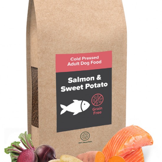 Cold Pressed Salmon & Sweet Potato Grain Free Dog Food 