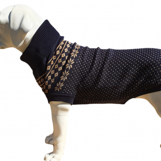 Dog Jumpers - Bailey FairIsle Festive Dog Jumpers - Bailey FairIsle Festive