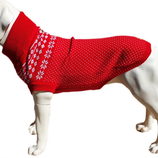 Dog Jumpers - Bailey FairIsle Festive Dog Jumpers - Bailey FairIsle Festive