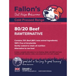 Fallon’s 80/20 Cold Pressed Beef Dog Food – 70% Beef
