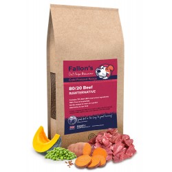 Fallon’s 80/20 Cold Pressed Beef Dog Food – 70% Beef