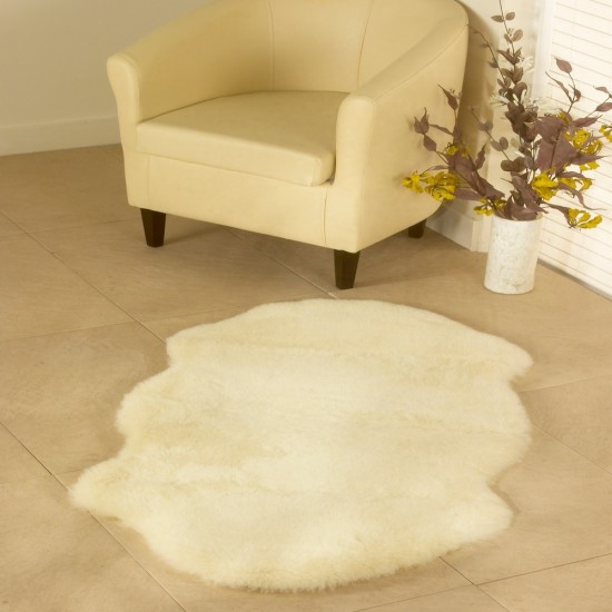 Luxurious Natural Wool Rug