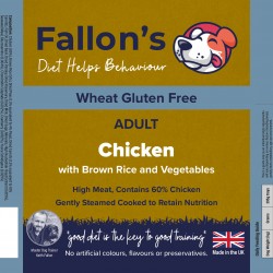 Chicken & Rice Gently Steam Cooked Wet Dog Food – 10 x 395g– Sensitive Digestion – 10 x 395g