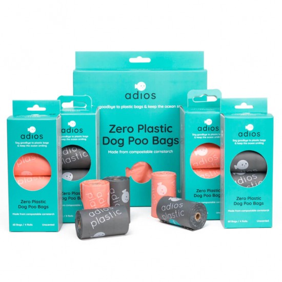 Adios Plastic Zero Plastic Dog Poo Bags Adios Plastic Zero Plastic Dog Poo Bags