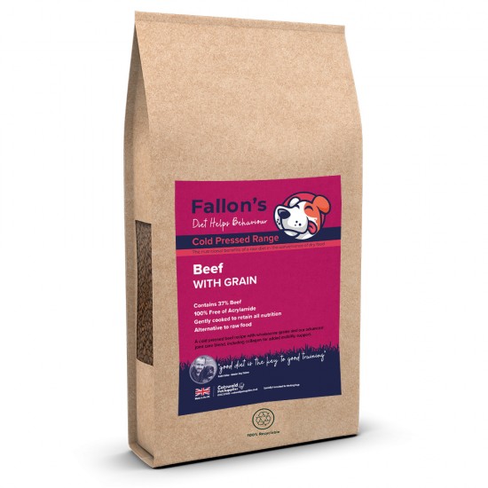 Cold Pressed Beef & Grains Dog Food Cold Pressed Beef & Grains Dog Food