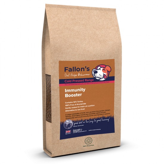 Cold Pressed Immunity Boost Dog Grain Free Dog Food with Spirulina