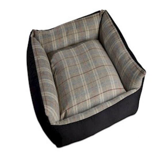 Country Classic Tweed Wool Cosy Dog Beds