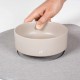 Mess-Free Dog Feeding Station with Ceramic Bowls & Quick-Dry Mat
