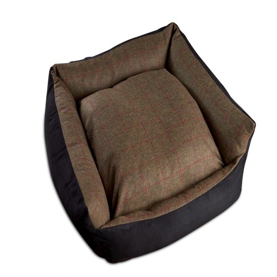 Country Classic Tweed Wool Cosy Dog Beds