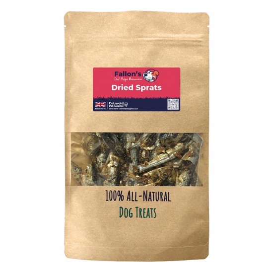 Air Dried Sprats Dog Treats 150g