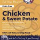 Small Bite Chicken & Sweet Potato  Dog Food- 47% Chicken - Salmon Oil - Sensitive TRIAL Pack