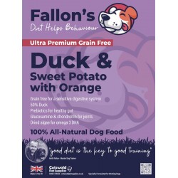 Ultra Premium Duck & Sweet Potato with Orange - 50% Duck - Green Lipped Mussel for Joints dog food
