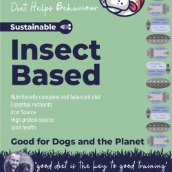 Insect Based Sustainable Complete Adult Dry Dog Food 