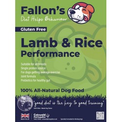 Lamb & Rice Performance -Dog Food - High Meat - Chicken Allergies - Joint Support - Prebiotics for healthy stomach