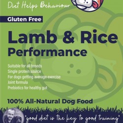 Lamb & Rice Performance -Dog Food - High Meat - Chicken Allergies - Joint Support - Prebiotics for healthy stomach Lamb & Rice Performance -Dog Food - High Meat - Chicken Allergies - Joint Support - Prebiotics for healthy stomach