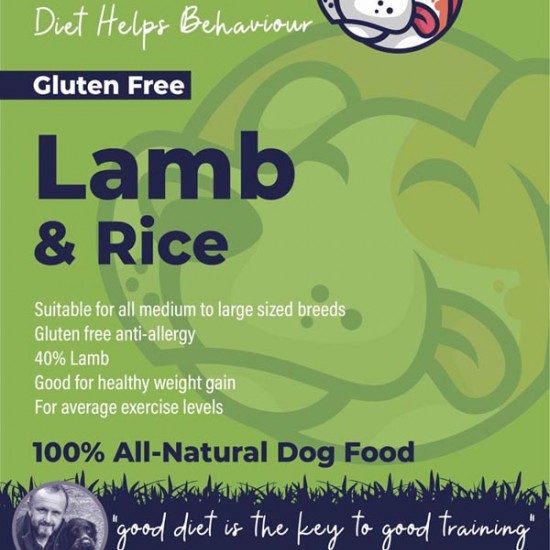 Lamb & Rice Dog Food - 40% Lamb - Allergies - TRIAL Pack