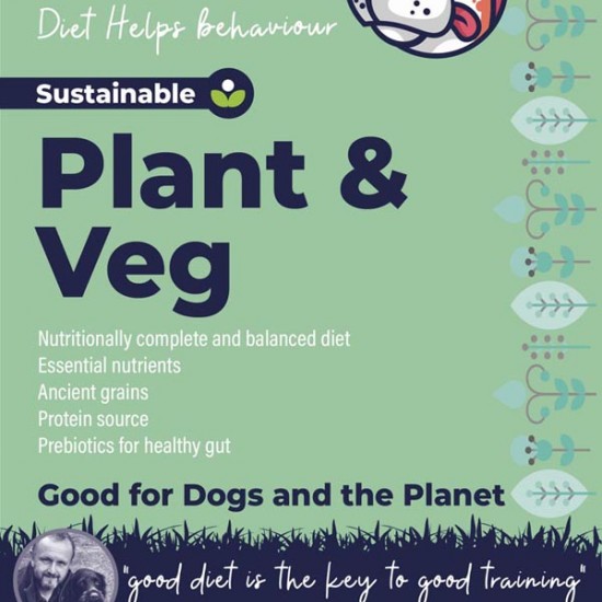 Plant & Veg Sustainable Complete Adult Dry Dog Food Plant & Veg Sustainable Complete Adult Dry Dog Food