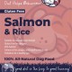 Salmon & Rice Dog Food - 26% Salmon - Allergies TRIAL Pack