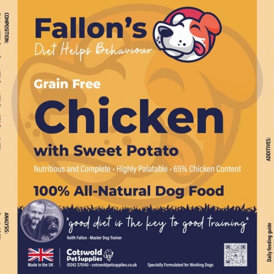 Chicken & Sweet Potato - Wet Dog Food Sensitive - Joints 10 Pack