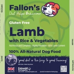 Lamb & Rice  - Wet Dog Food - Gluten Free - Pack of 10 Trays x 395g Lamb & Rice  - Wet Dog Food - Gluten Free - Pack of 10 Trays x 395g