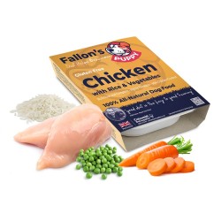 Puppy Chicken & Rice Wet Dog Food – Complete Puppy Recipe – 10 x 395g