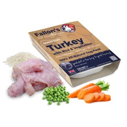 Turkey & Rice Gluten Free Wet Dog Food Trays 10 x 395g Turkey & Rice Gluten Free Wet Dog Food Trays 10 x 395g
