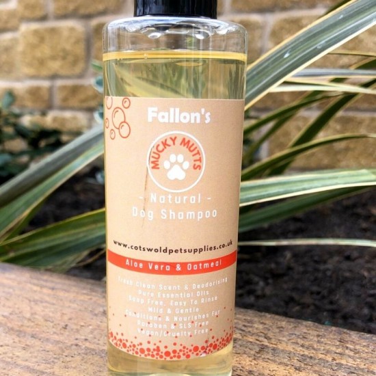 Fallon's Mucky Mutts Natural Dog Shampoo 200ml Fallon's Mucky Mutts Natural Dog Shampoo 200ml