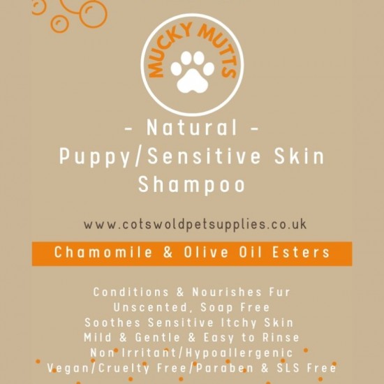Fallon's Mucky Mutts Puppy / Sensitive Shampoo 200ml Fallon's Mucky Mutts Puppy / Sensitive Shampoo 200ml