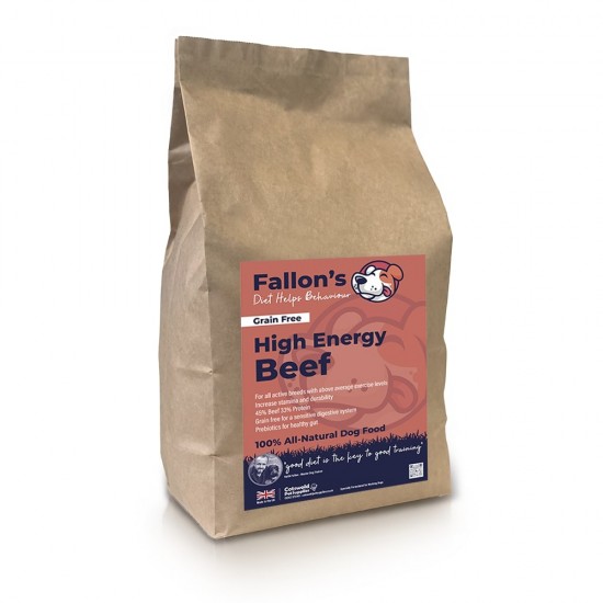  High Energy Beef Gundog,Cani Cross, Agility , Bull dog breeds Dog Food with Sweet Potato TRIAL Pack