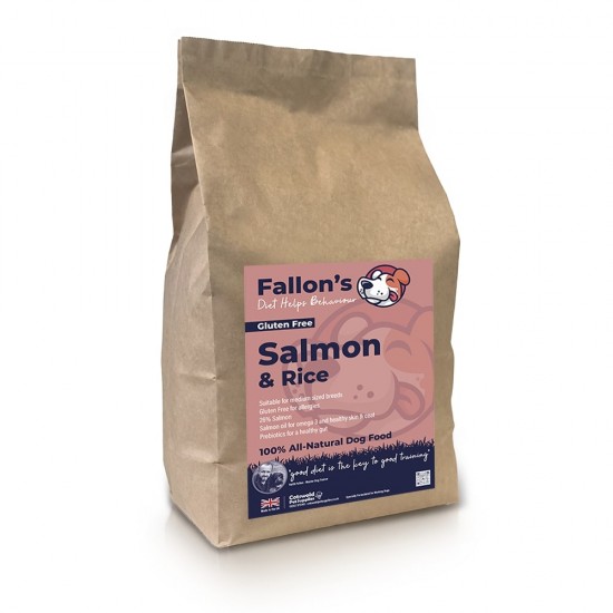 Salmon & Rice Dog Food - 26% Salmon - Allergies TRIAL Pack