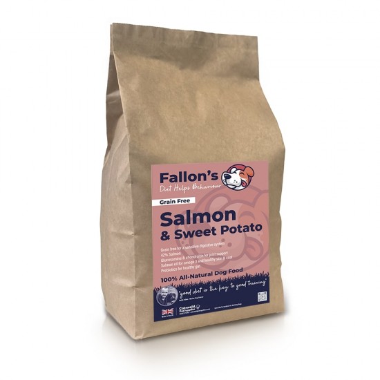 Salmon & Sweet Potato Dog Food - 42% Salmon - Sensitive - Salmon Oil for Skin & Coat TRIAL Pack