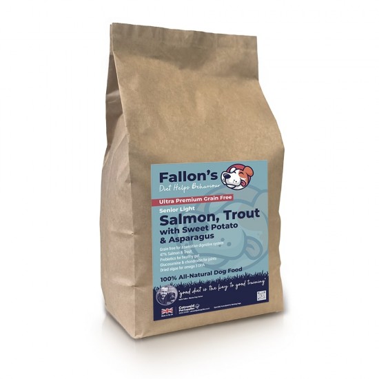 Ultra Premium Salmon Trout & Sweet Potato -  42% Fish - Weight Loss - Green Lipped Mussel dog food