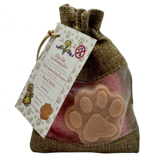 The Comforting One Rose & Vanilla Dog Shampoo Bar by Tilly and Family The Comforting One Rose & Vanilla Dog Shampoo Bar by Tilly and Family