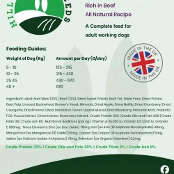 Hill&Valley Gundog Special 33 High Protein Beef Hill&Valley Gundog Special 33 High Protein Beef