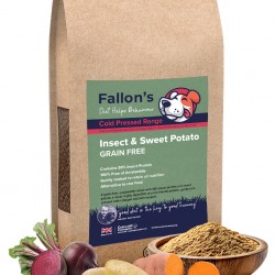 Fallon’s Cold Pressed Insect Protein & Sweet Potato Grain Free Dog Food