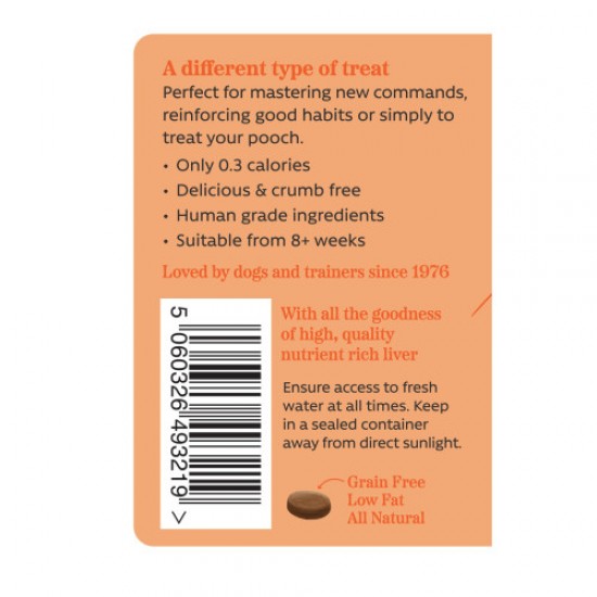 Barker&Barker Natural Liver Dog Training Treats -  Little Treats