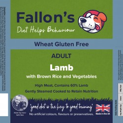 Lamb & Rice Gently Steam Cooked Wet Dog Food – Gentle Complete Recipe – 10 x 395g