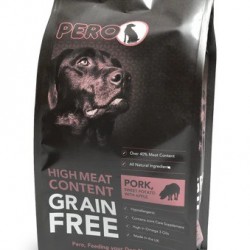 Pero High Meat Grain Free Pork & Sweet Potato with Apple Dog Food  Pero High Meat Grain Free Pork & Sweet Potato with Apple Dog Food