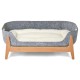 Pup & Kit PetNest Felt Pet Bed and Raised Stand with Free Small Pet Protector Blanket worth £24.95!