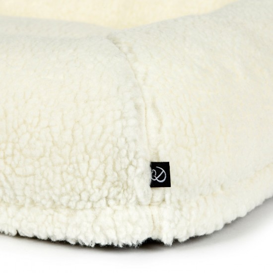 Pup & Kit Pup Pillow Fleece Dog Bed with Free Small Pet Protector Blanket worth £24.95!