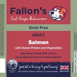 Salmon & Sweet Potato Gently Steam Cooked Wet Dog Food – 10 x 395g