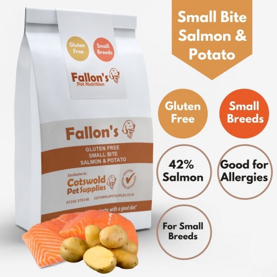 Small Bite Salmon & Potato - 42% Salmon - Allergies