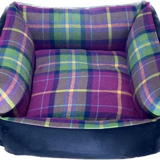 Country Classic Tweed Wool Cosy Dog Beds